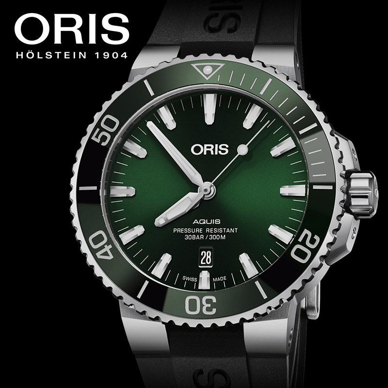 Oris AQUIS DATE 41.5mm 73377664157MB