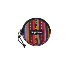 Supreme SS20 Week 9 Woven Stripe Coin Pouch