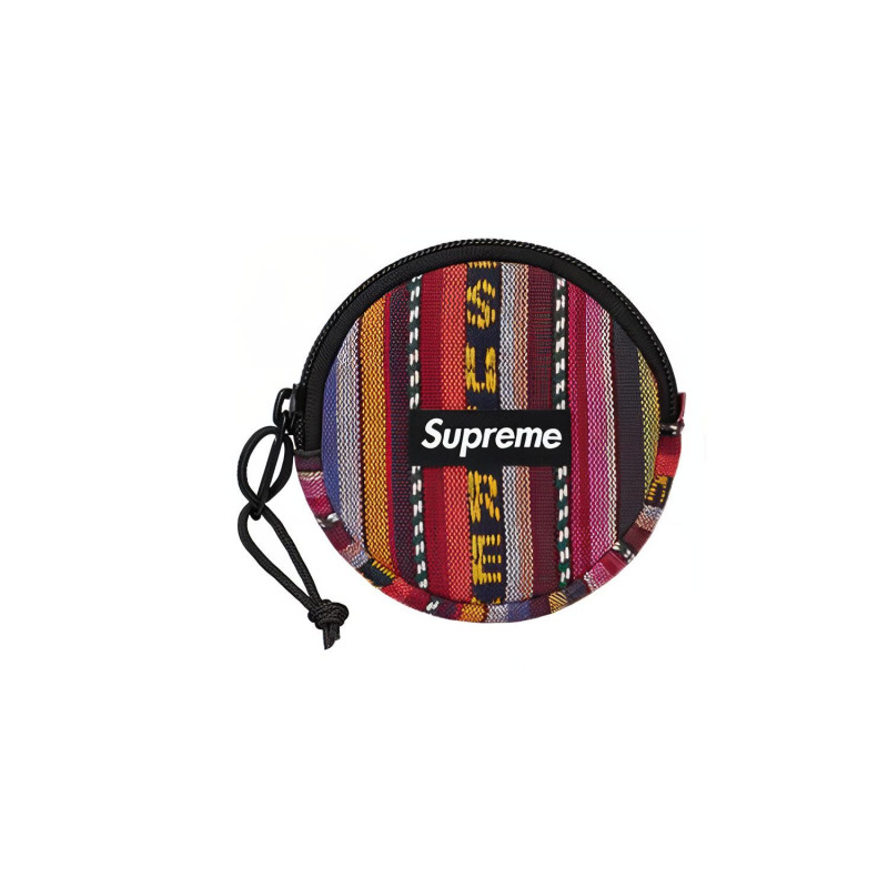 Supreme SS20 Week 9 Woven Stripe Coin Pouch