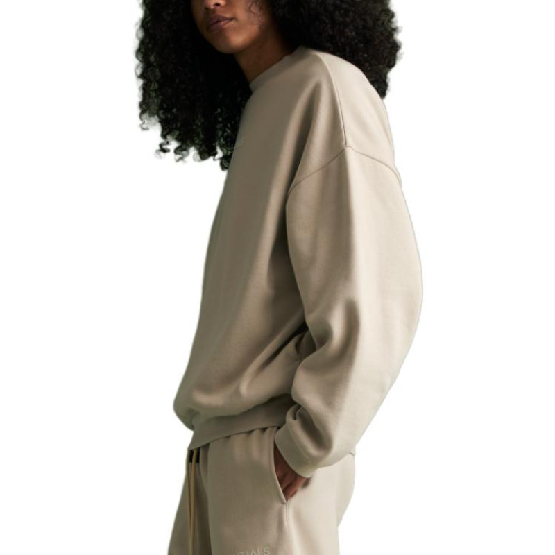 Fear of God Essentials FW23 Crewneck Silver Cloud