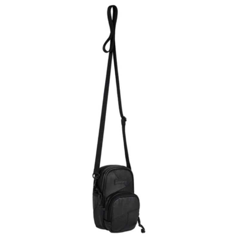 Supreme Supreme FW19 FW19 Week 11 Patchwork Leather Small Shoulder Bag Black