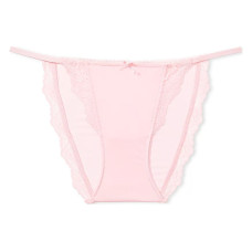 Victoria's Secret PINK DREAM ANGELS Lace-Trim String Bikini Panty 1