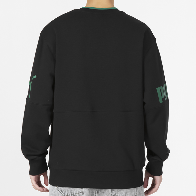 PUMA Power Colorblock Crew Tr Logo