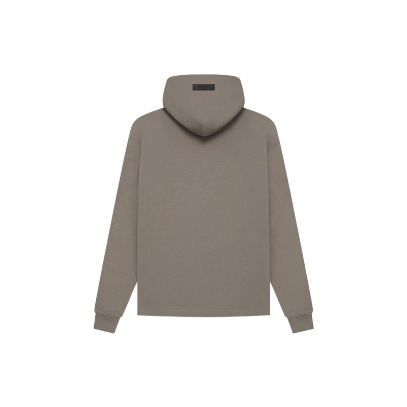 Fear of God Essentials Relaxed Hoodie Desert Taupe Logo