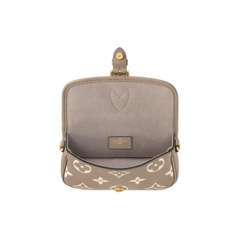 LOUIS VUITTON Diane Tourterelle Creme nano