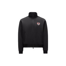 Moncler Moncoeur Motif Zip-Up Sweatshirt