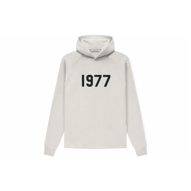 Fear of God Essentials SS22 Knit Hoodie Wheat 1977