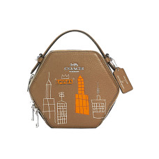COACH x Basquiat Hexagonal PVC