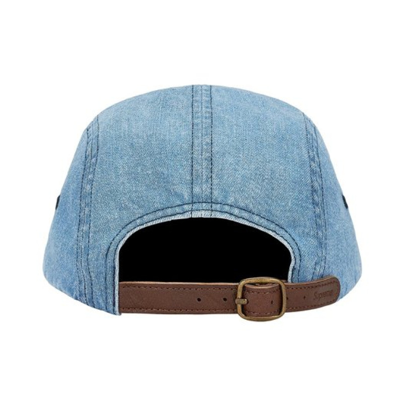 Supreme Week 1 Washed Chino Twill Camp Cap logo