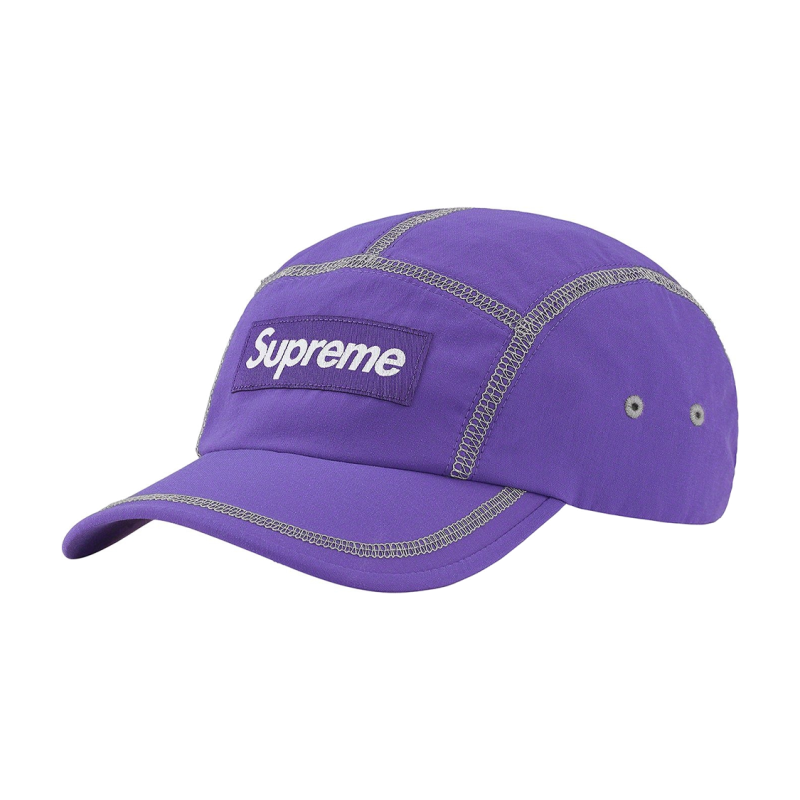 Supreme SS23 Week5 REFLECTIVE STITCH CAMP CAP