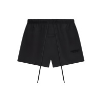 Fear of God Essentials SS24 drop2 Nylon Running Short Logo Jet Black