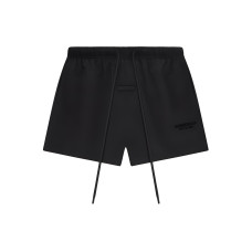 Fear of God Essentials SS24 drop2 Nylon Running Short Logo Jet Black