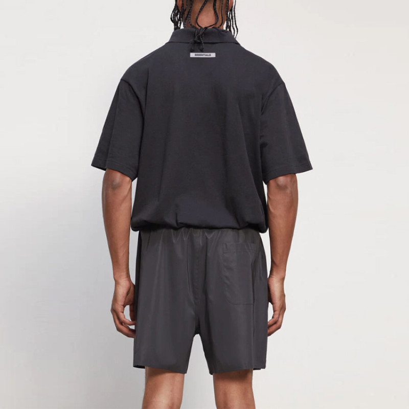 Fear of God Essentials FW20 Polo Shirt Black Polo