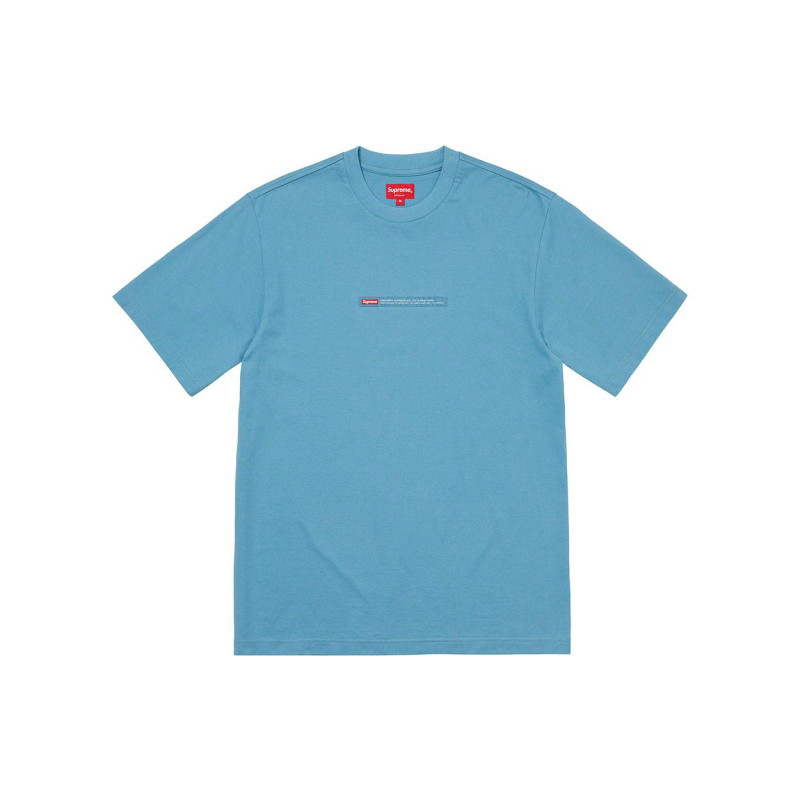 Supreme FW22 Week 6 Property Label Ss Top T