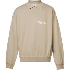 Fear of God Essentials Ls Polo Desert Taupe Polo