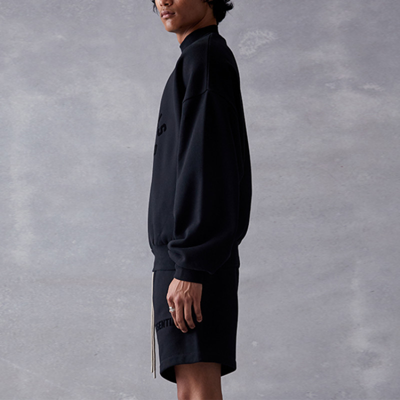 Fear of God Essentials SS23 Crewneck Essentials Core Jet Black
