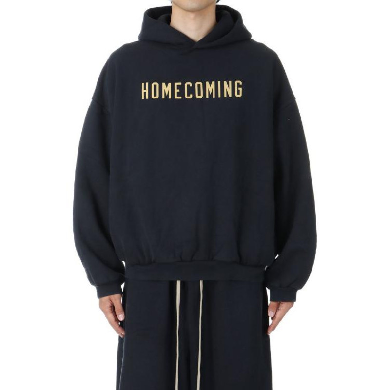 Fear of God Essentials Heavy Fleece Hoodie Black
