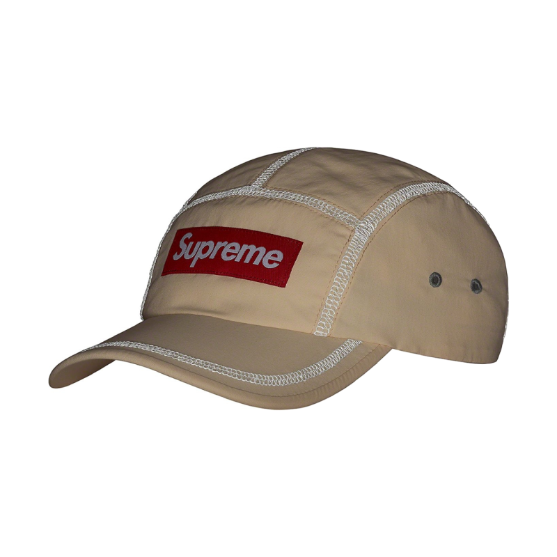 Supreme SS23 Week5 REFLECTIVE STITCH CAMP CAP