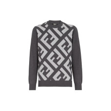 FENDI Grey Wool jumper