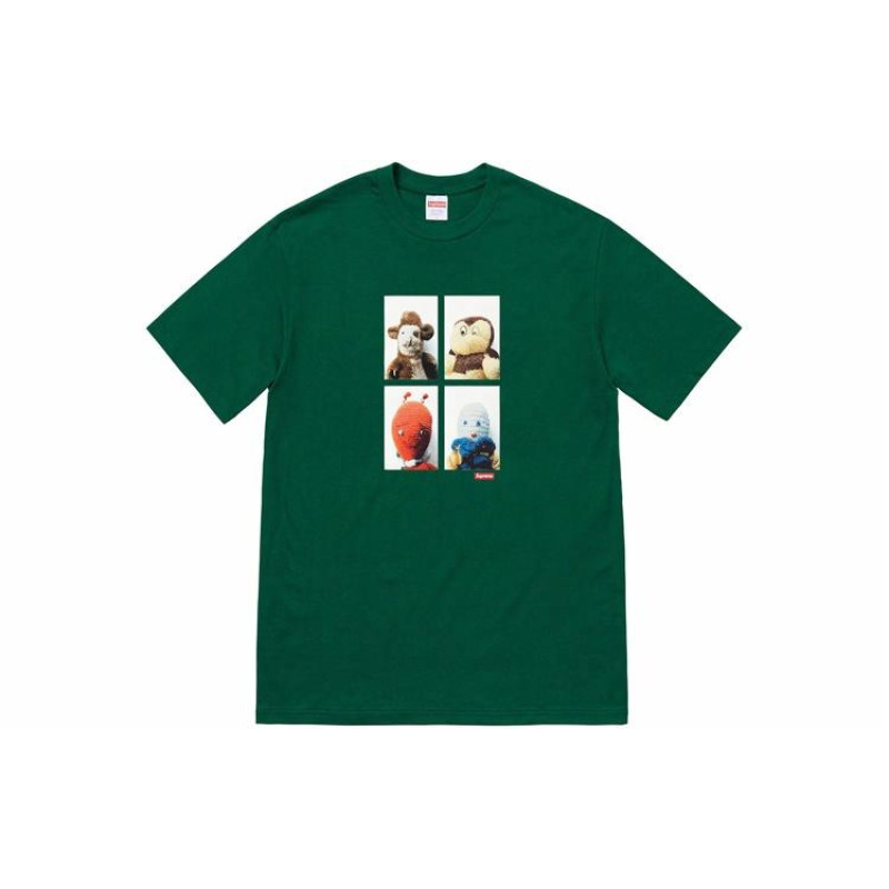 Supreme FW18 Mike Kelley AhhYouth Tee Dark Green T