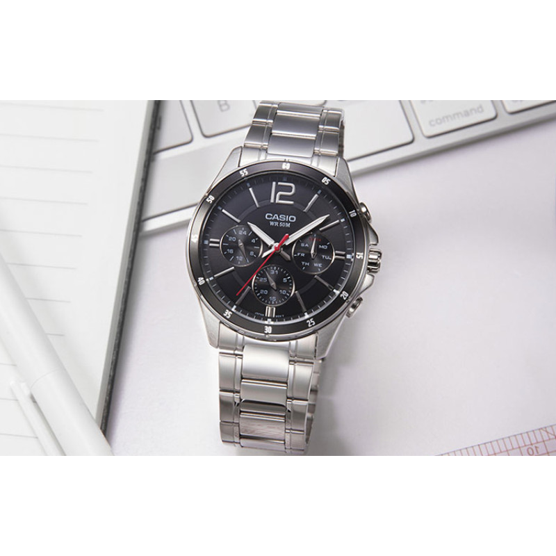 CASIO DRESSENTICER 47*43.5mm MTP-1374D-1A