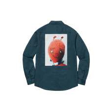 Supreme FW18 Mike Kelley AhhYouth Work Shirt Navy