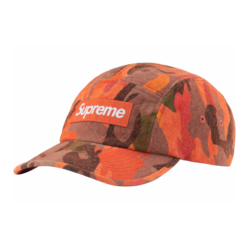 Supreme SS24 WEEK 4 WASHED CANVAS CAMP CAP
