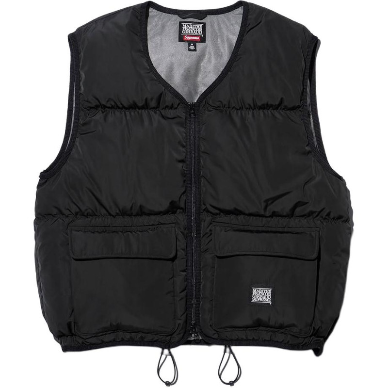 Supreme x Marith Franois Girbaud SS25 WEEK6 Down Puffer Vest logo
