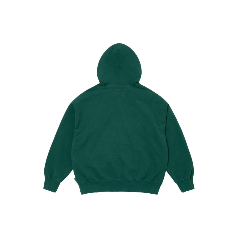 Supreme x MM6 Maison Margiela SS24 WEEK7 ZIP UP HOODED SWEATSHIRT