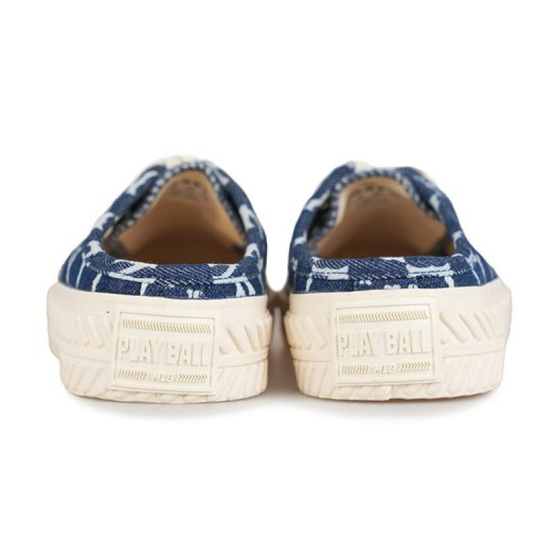 MLB Playball Mule Mono Denim