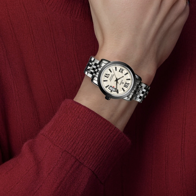 TITONI 50 39mm PVD 83738SB-342