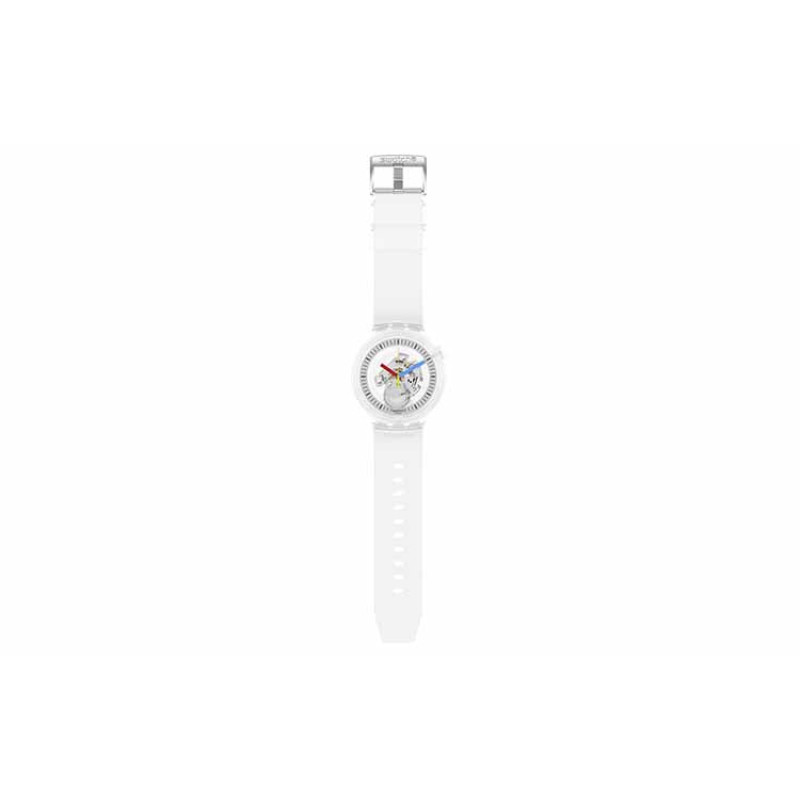 SWATCH Big Bold Clear 30 47mm SB01K100