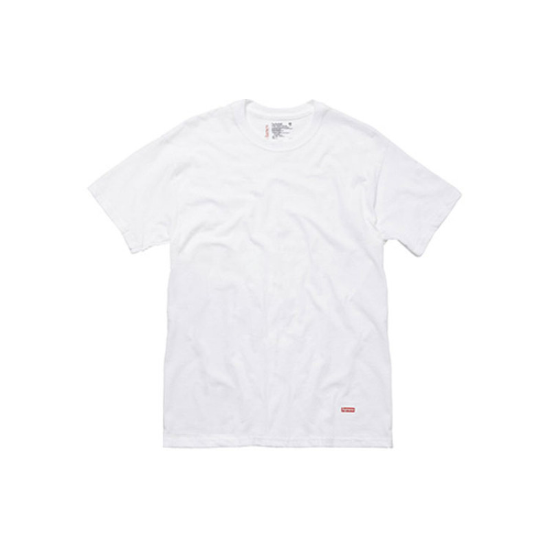 Supreme Hanes Tagless Tees (3 Pack) White T 3
