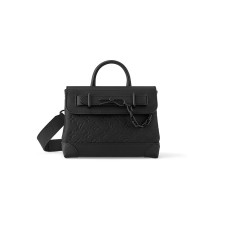 LOUIS VUITTON Steamer Logo Monogram Taurillon