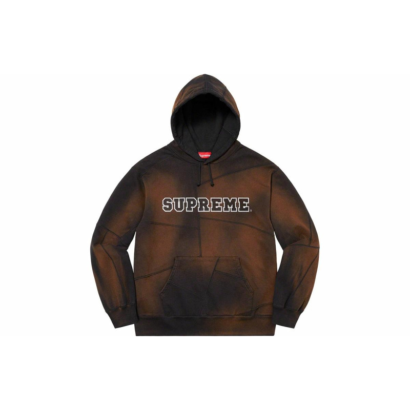 Supreme FW20 Week 5 Patchwork Hooded Sweatshirt