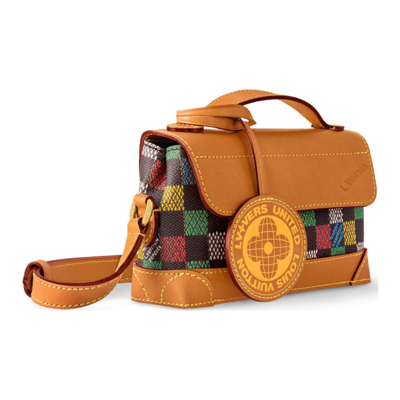LOUIS VUITTON Steamer East West LVers Damier Ebene