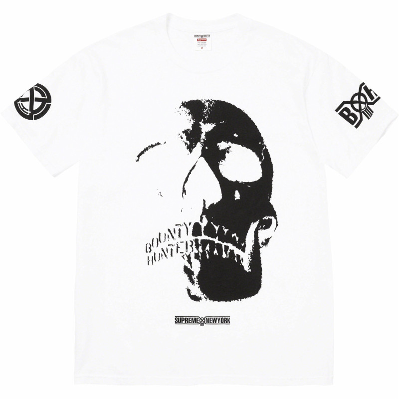 Supreme x BOUNTY HUNTER FW23 WEEK6 SKULLS TEE T