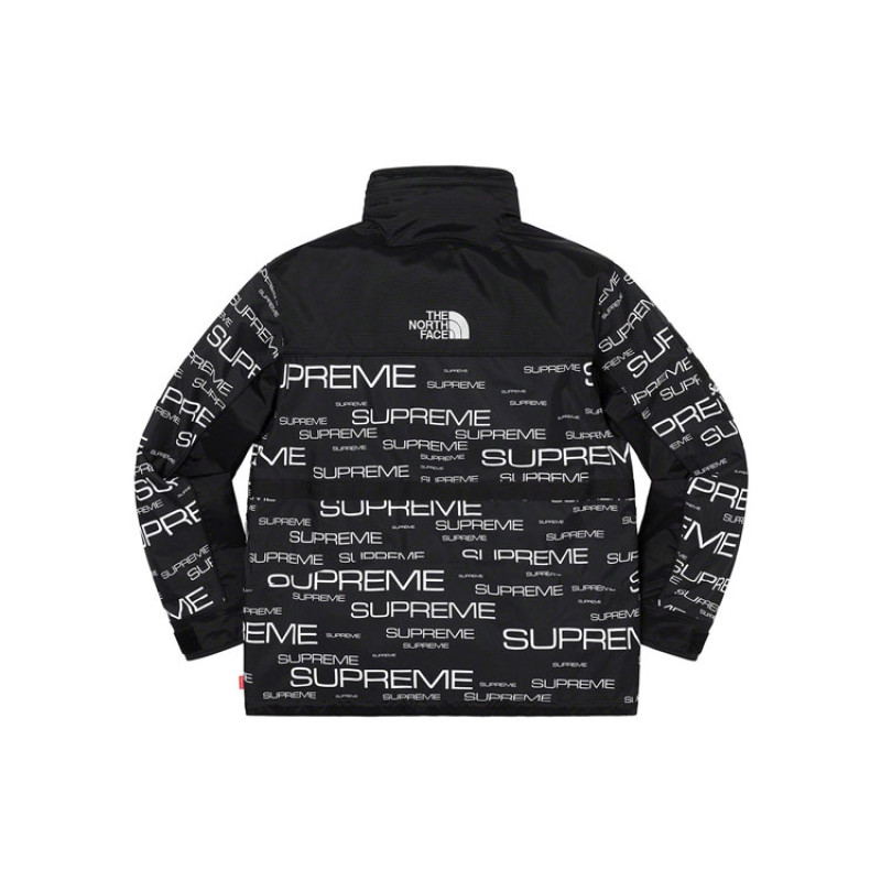 Supreme x the north face logo