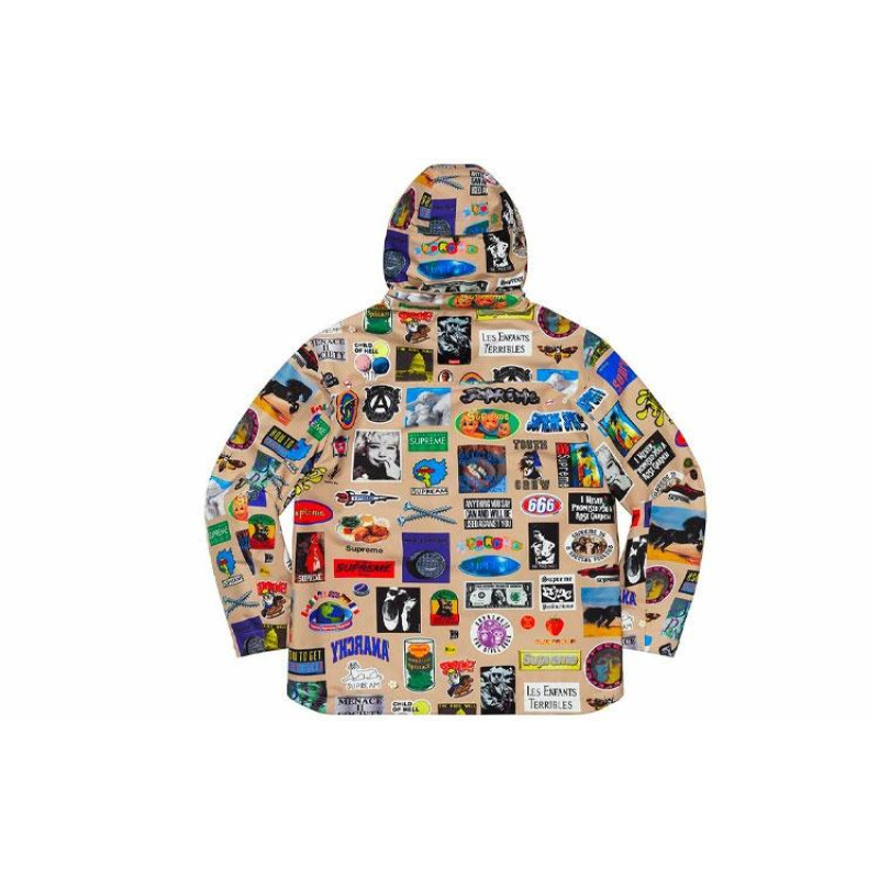 Supreme SS21 Week 1 GORE-TEX Stickers Shell Jacket
