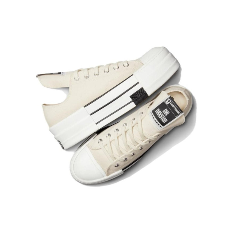 Rick Owens DRKSHDW x Converse DBL Drkstar Chuck 70