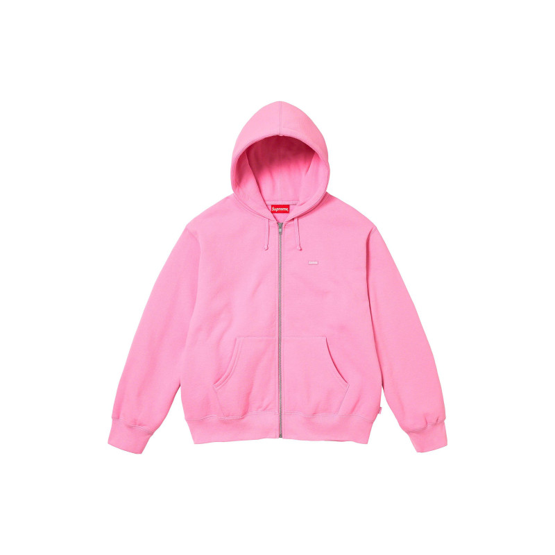 Supreme FW23 WEEK1 SMALL BOX ZIP UP HOODED SWEATSHIRT Logo