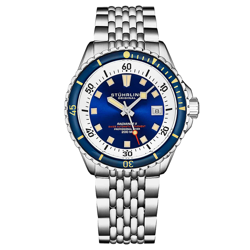 STUHRLING 42mm 200 blue1009.02