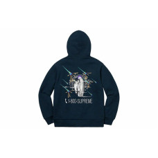 Supreme FW19 Week 6 1-800 Hooded Sweatshirt