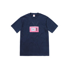 Supreme SS18 TV Tee Navy T