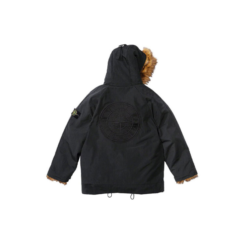 Supreme Formula Steel Reversible Faux Fur Parka