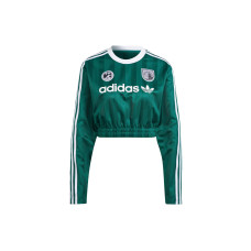 adidas originals Long Sleeve Crop Tee LogoT