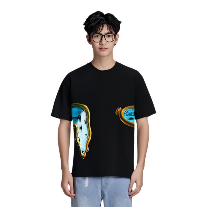 Supreme SS19 The Persistence of Memory Tee Black T