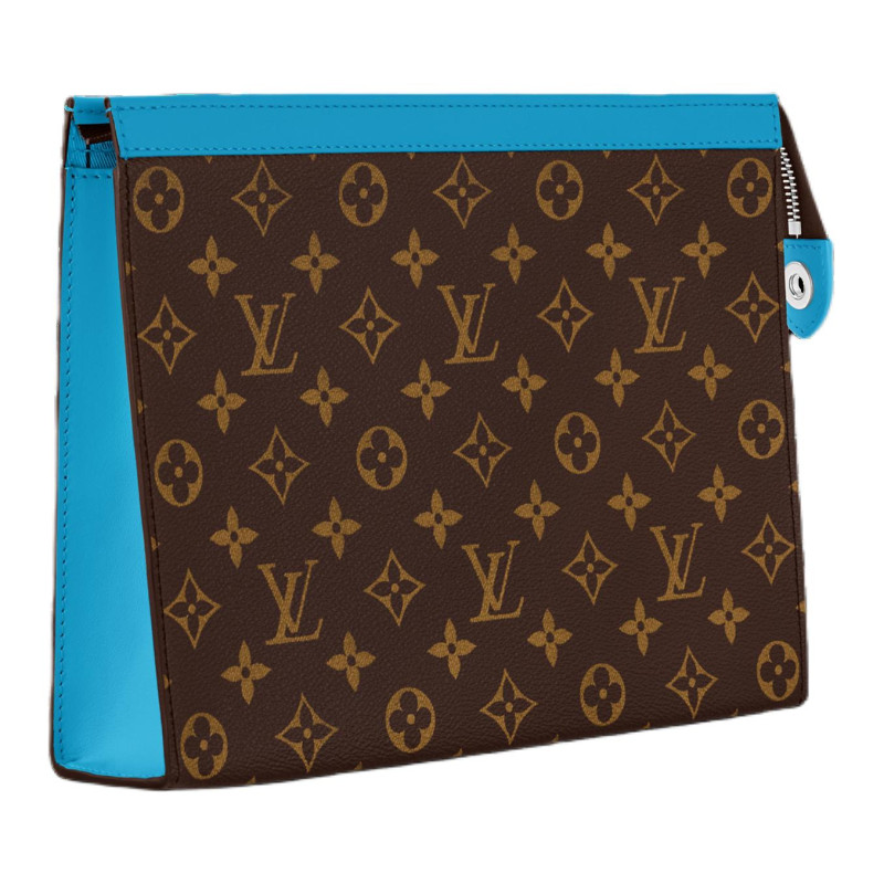 LOUIS VUITTON Pochette Voyage Monogram Macassar