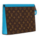 LOUIS VUITTON Pochette Voyage Monogram Macassar