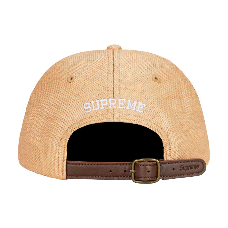 Supreme Week 9 Raffia S Logo 6-Panel